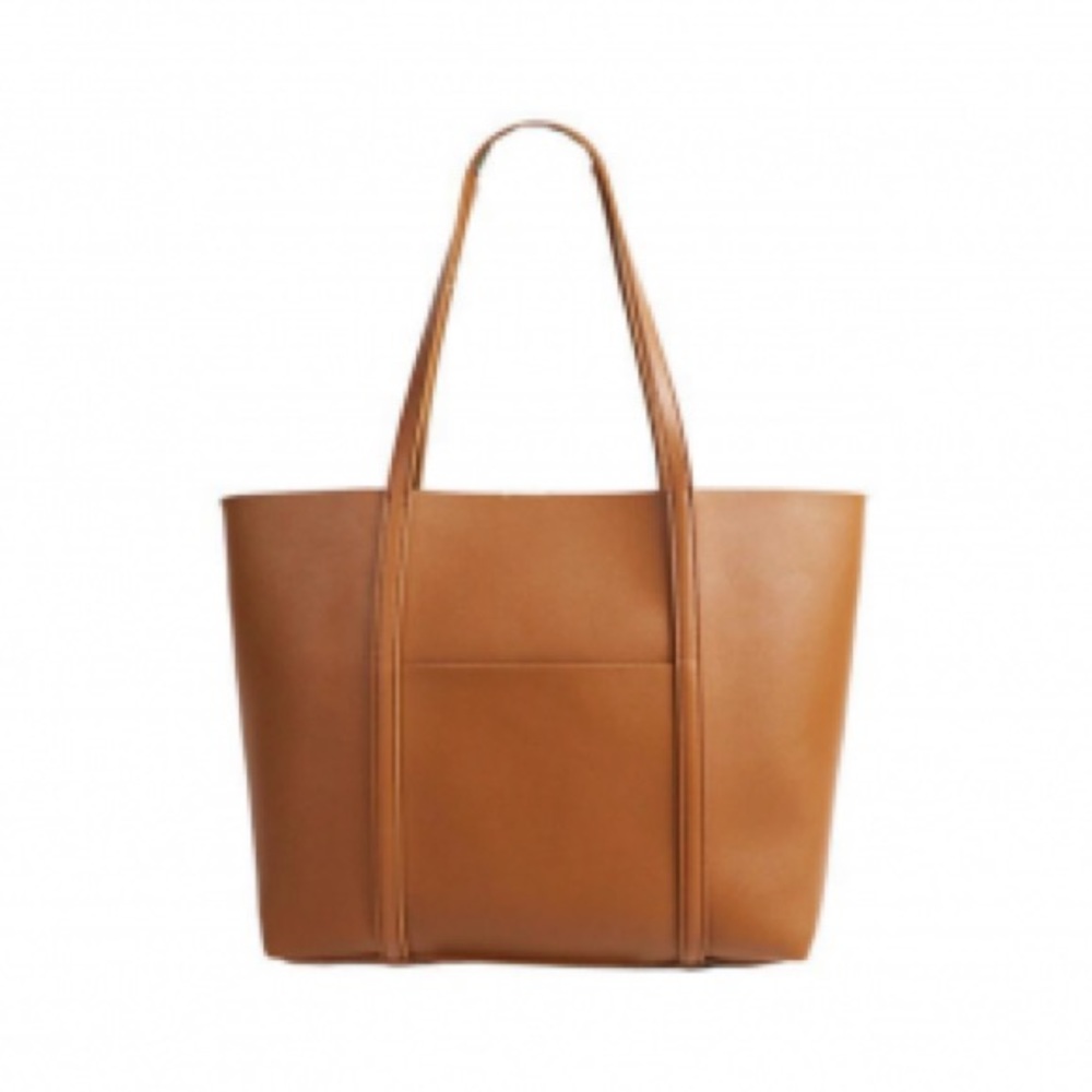 ✨HOST PICK!!!✨🌸 HENNY AND LEV Danielle Tote Bag “Cognac”🌸 - Picture 2 of 4